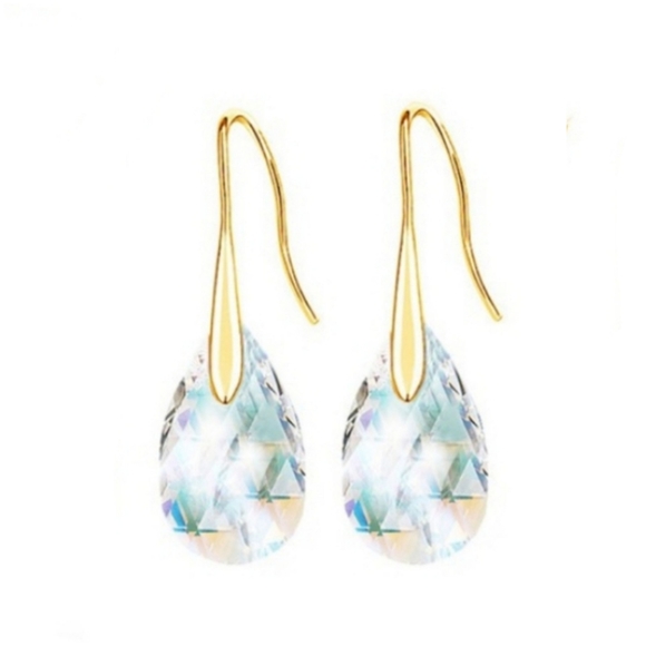 Swarovski Jewelry - Swarovski Elements Aurora Borealis Earrings NWT